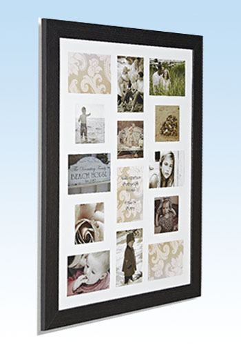 large black multi picture frame